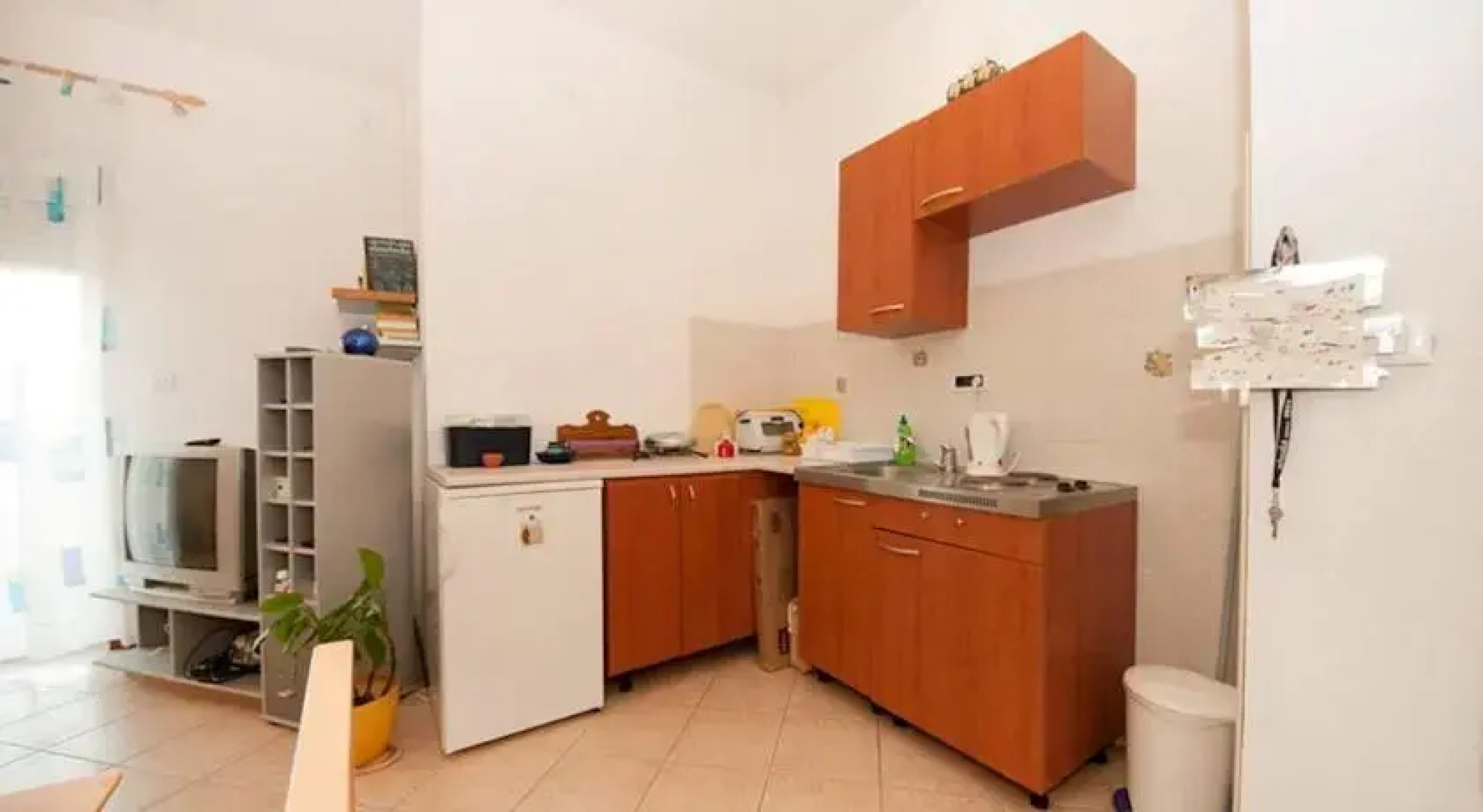 Blue and Red Apartments