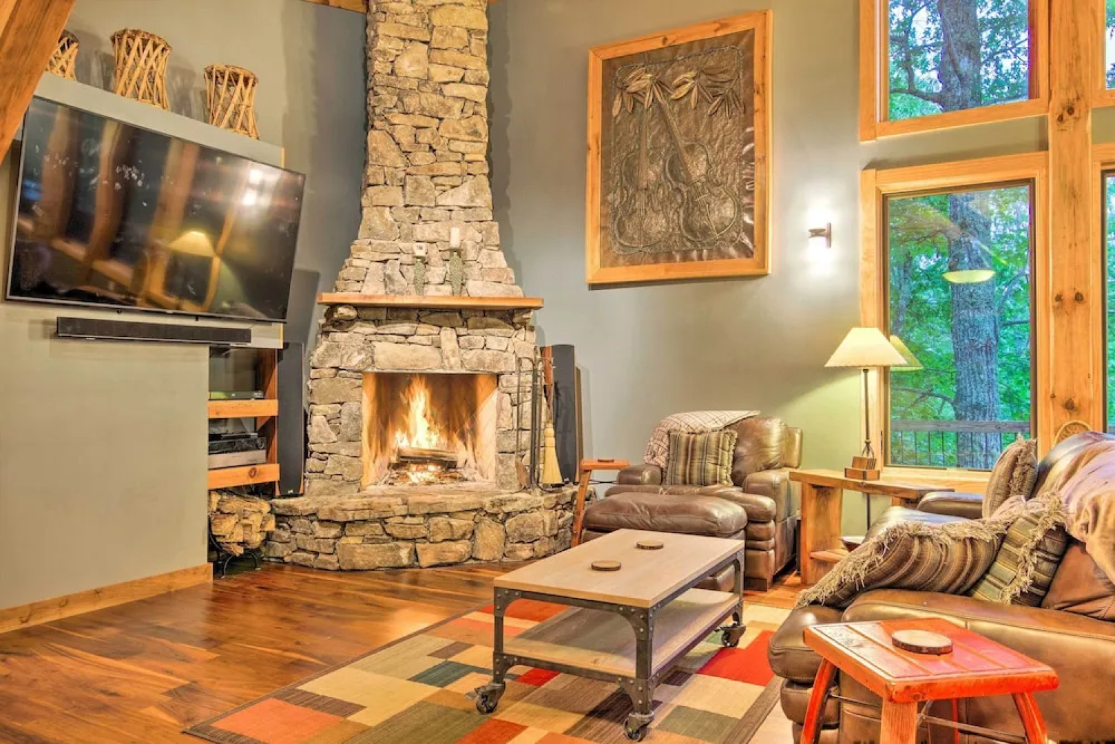 Peaceful Stony Point Getaway w/ Hot Tub & Views!