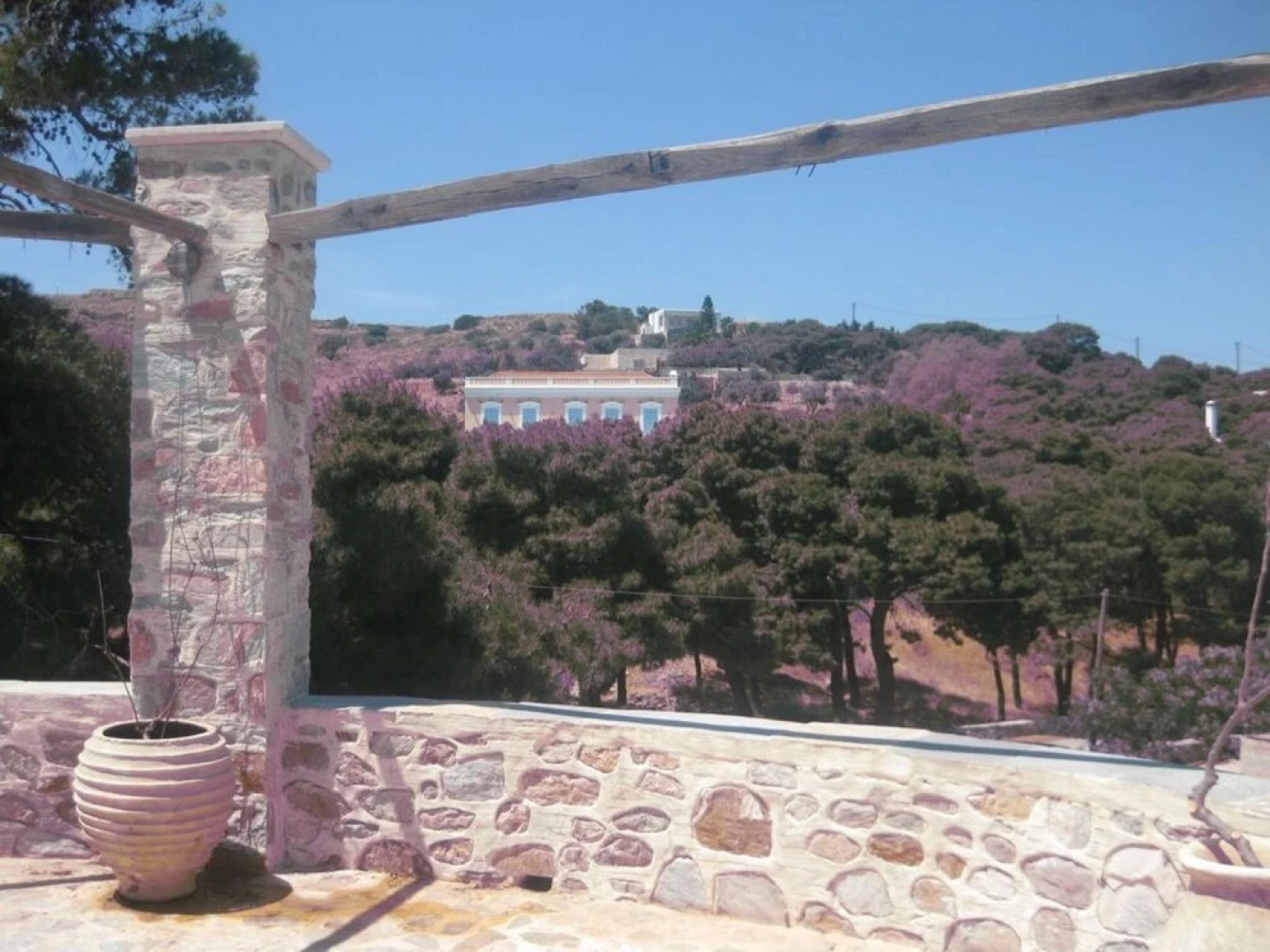 Enchanting Island House on Syros Island, Chroussa Village Surrounded b