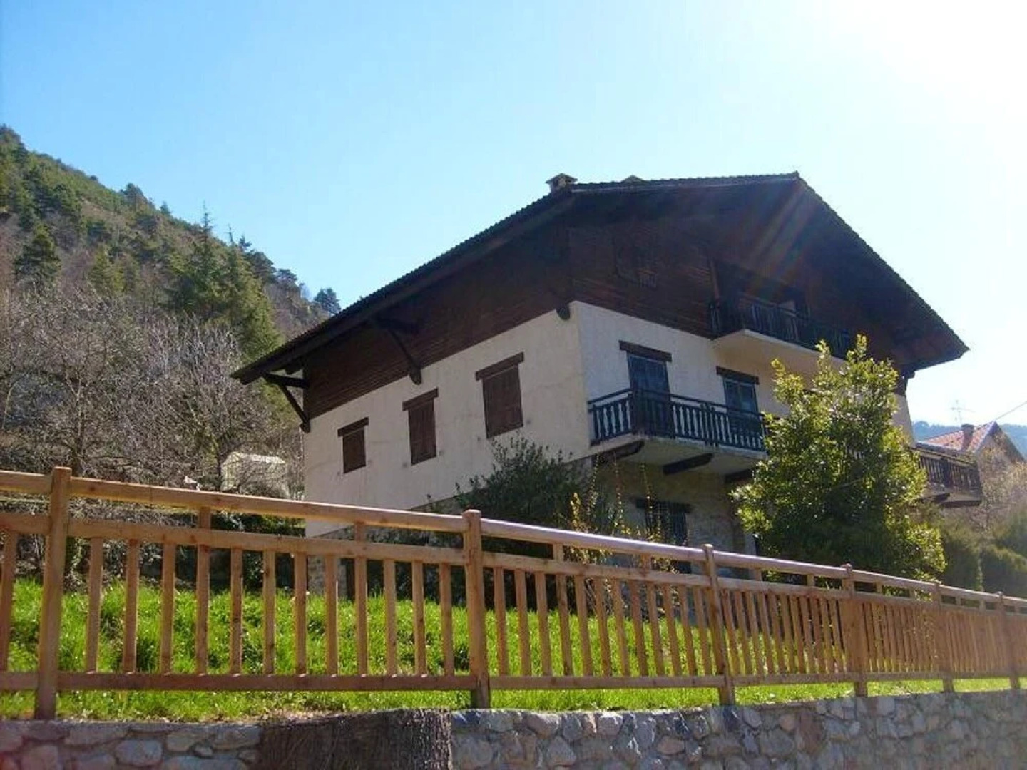 Apartment with 2 Bedrooms in Saint-Martin-Vésubie, with Wonderful Mountain View, Furnished Balcony And Wifi - 7 Km From the Slopes