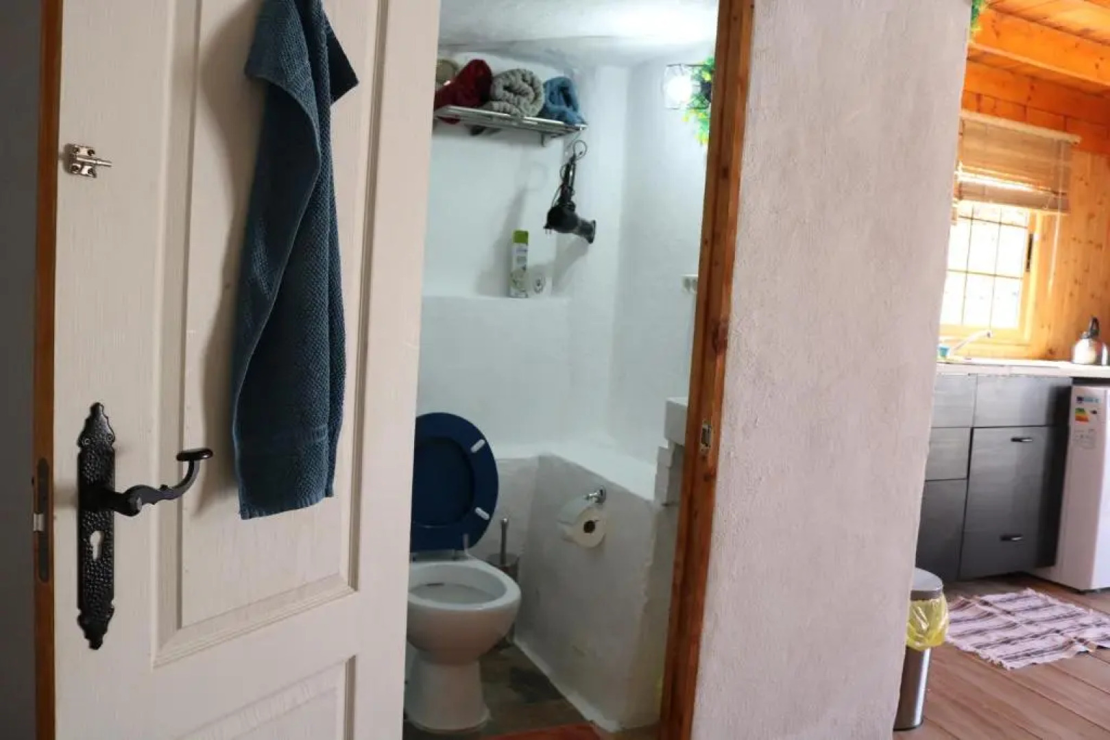 Half wooden rural apartment