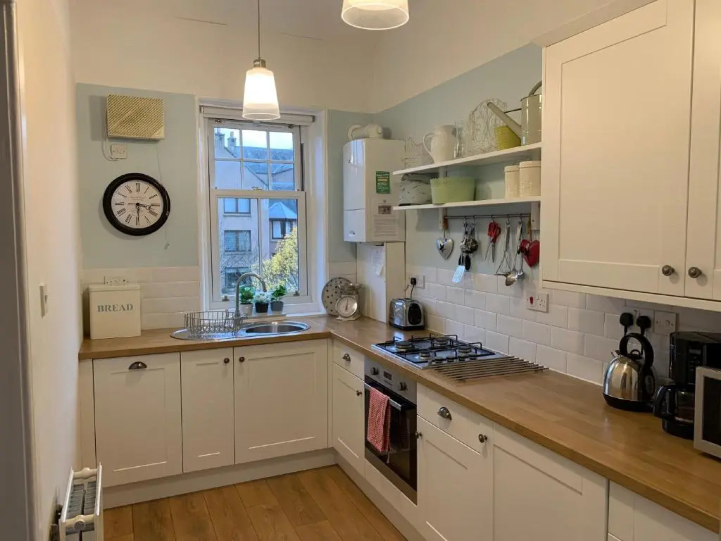 Peebles Cottage Apartment with River View and Bike Store