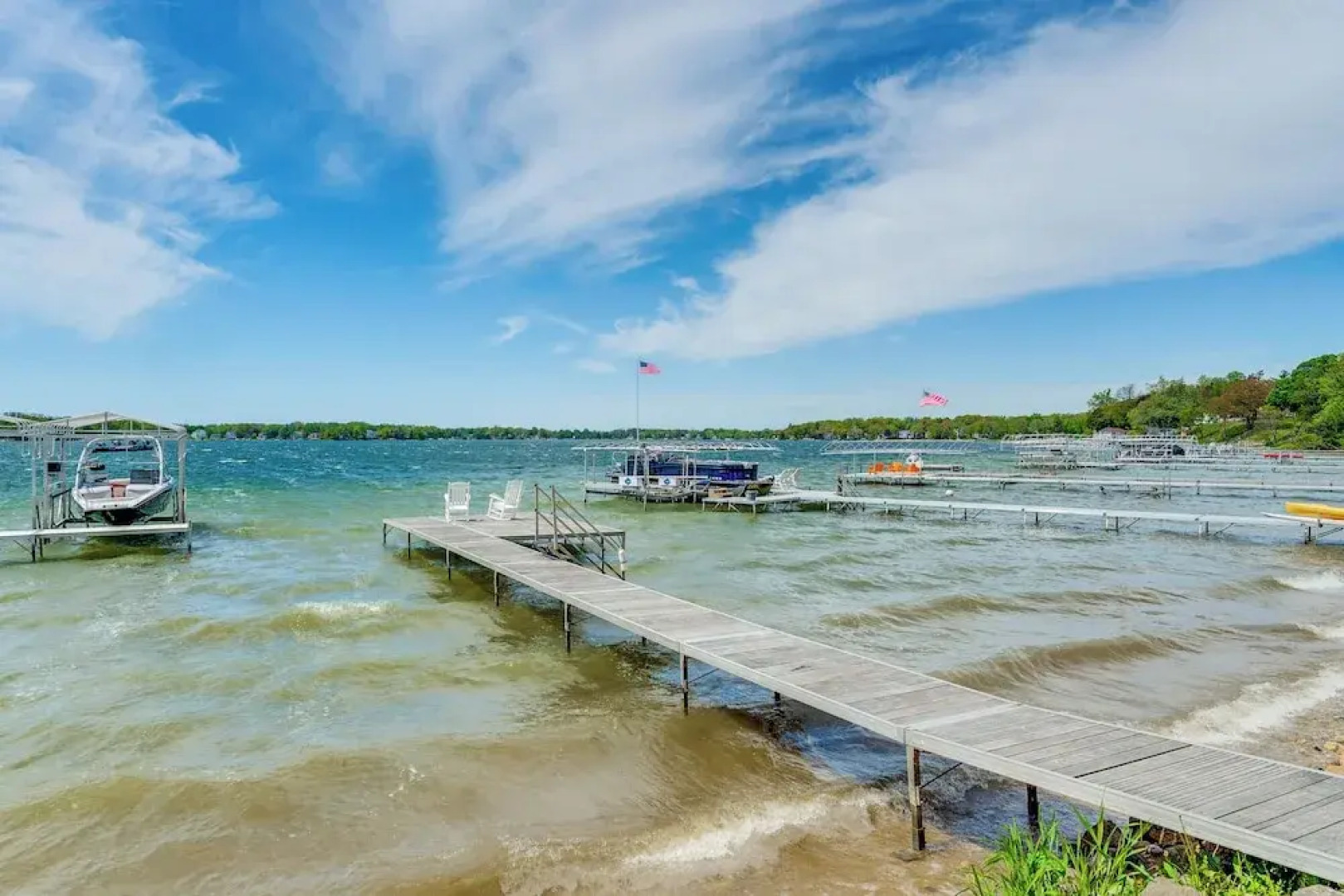 Steps to Powers Lake: Wisconsin Family Home