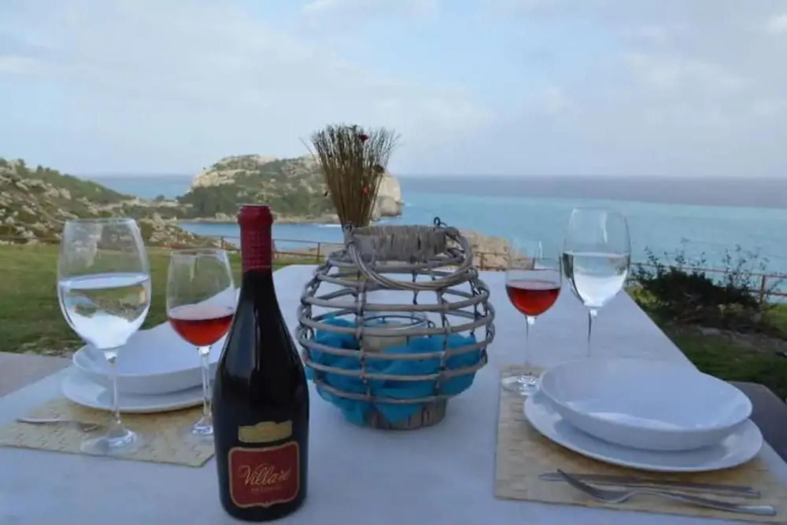 Luxurious sea View Villa Pasithea in Rhodes Greece