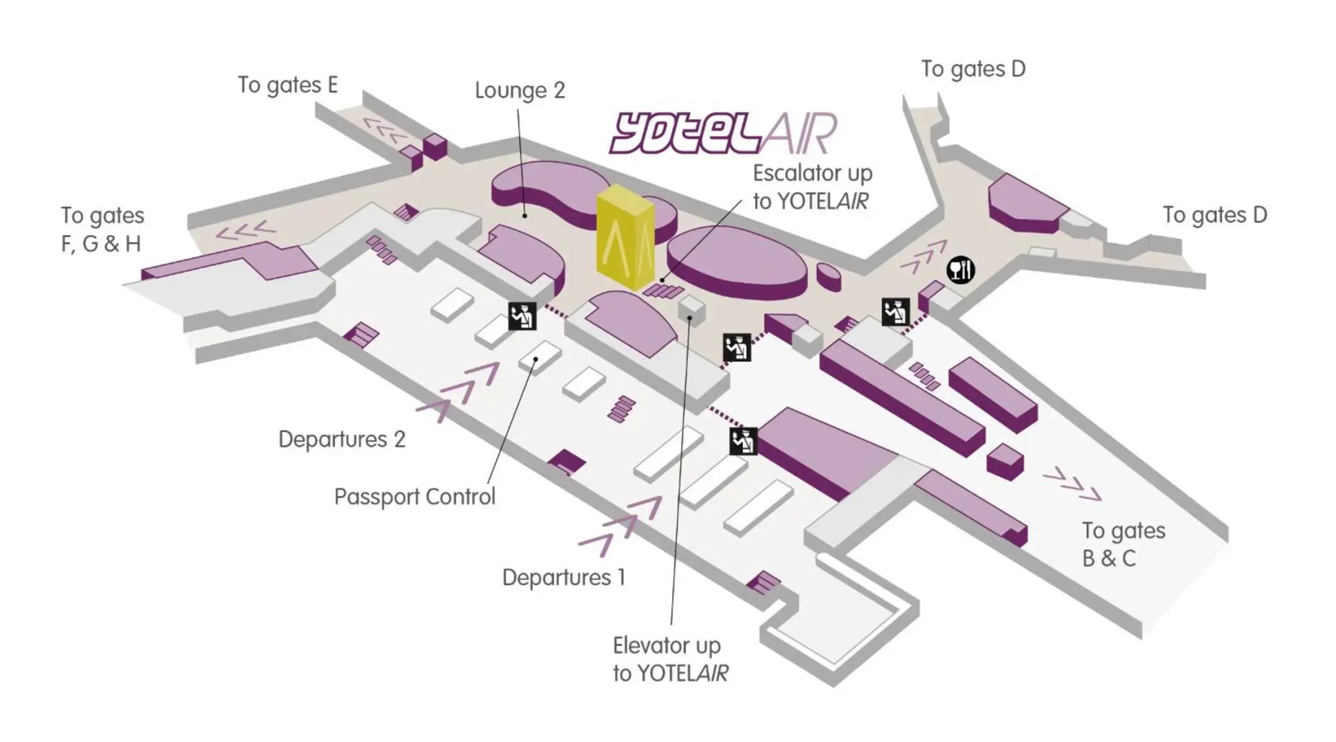 YOTELAIR Amsterdam Schiphol - Transit Hotel