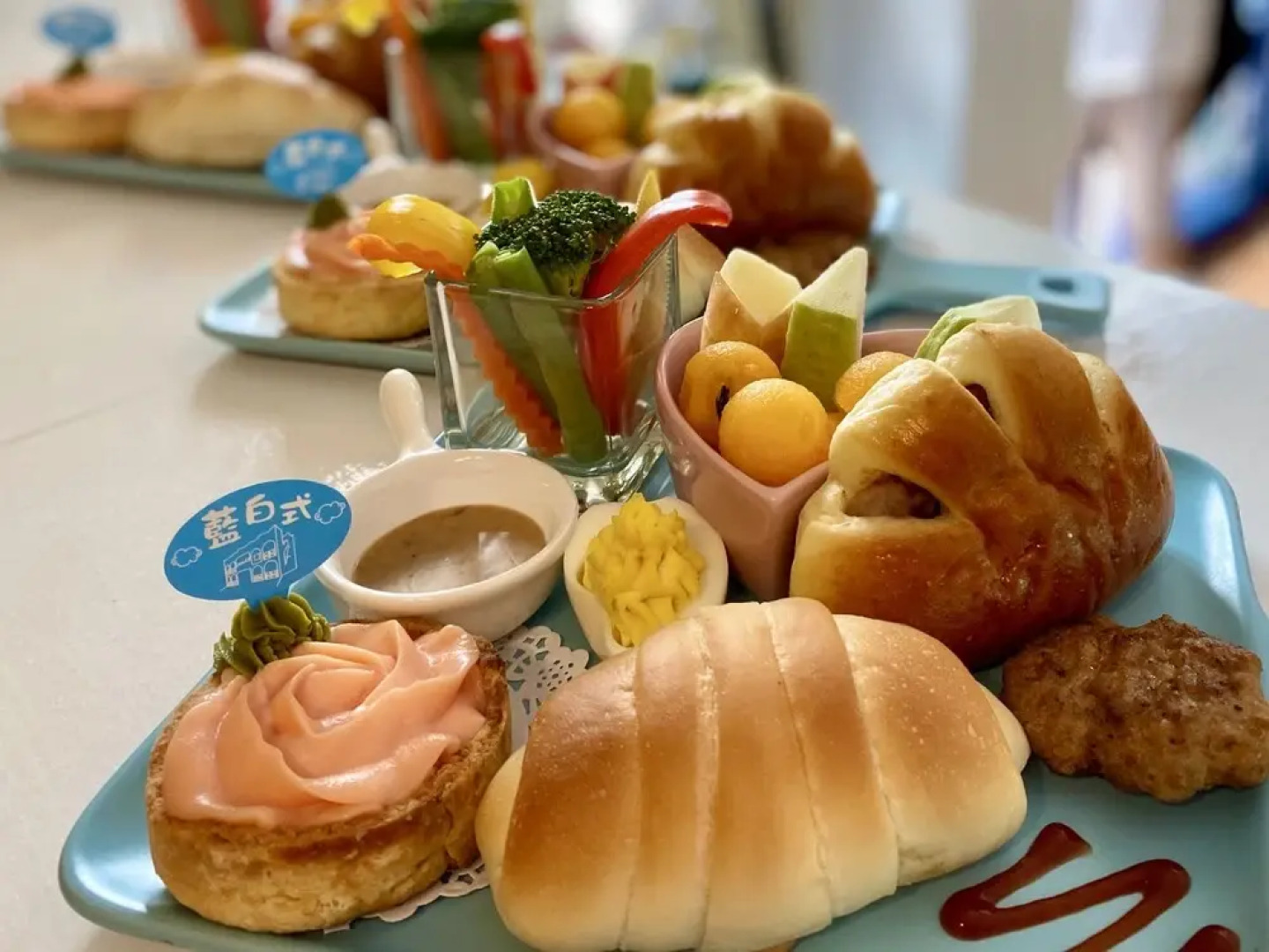 Blue and White Holiday B&B