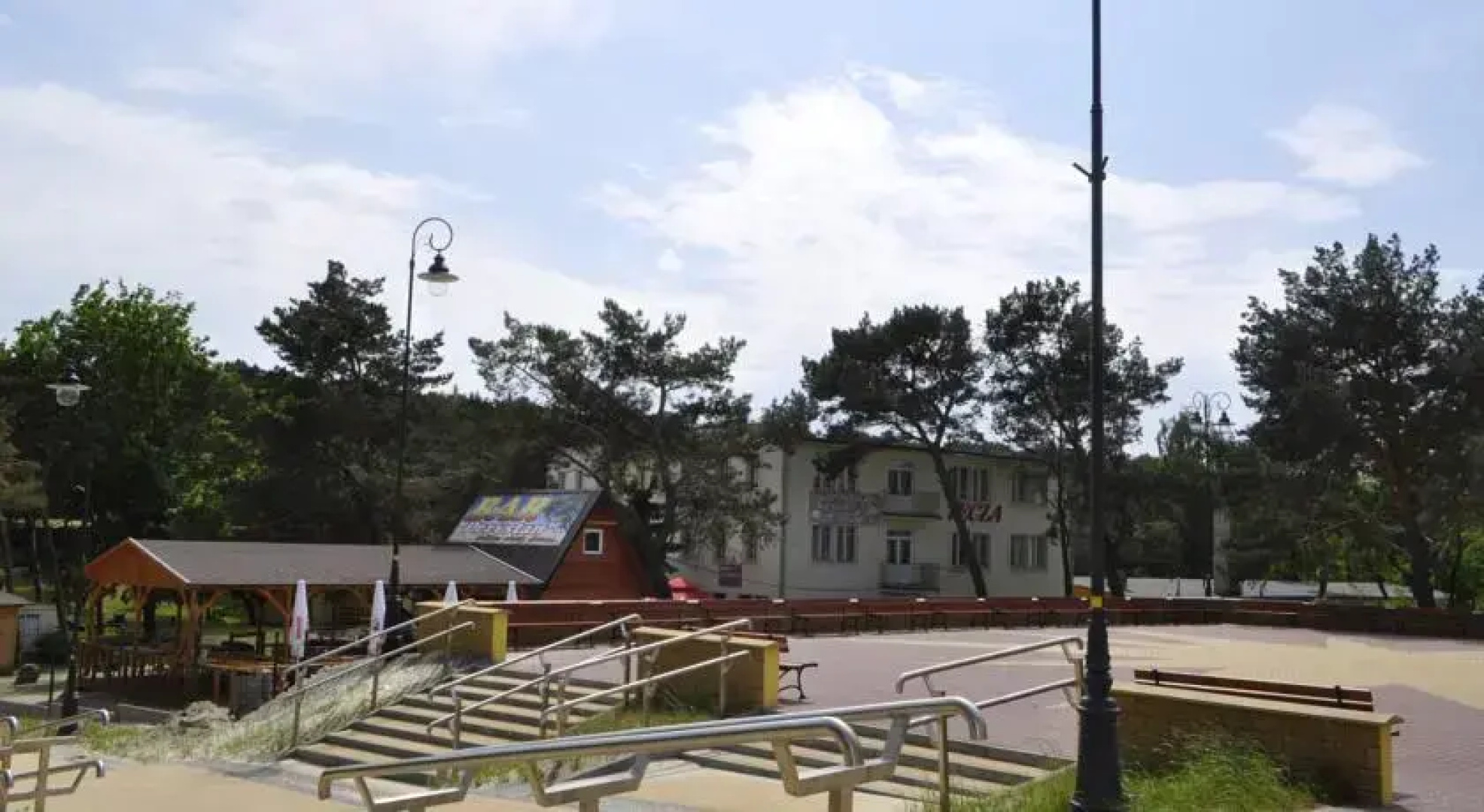 OW Tęcza przy plaży