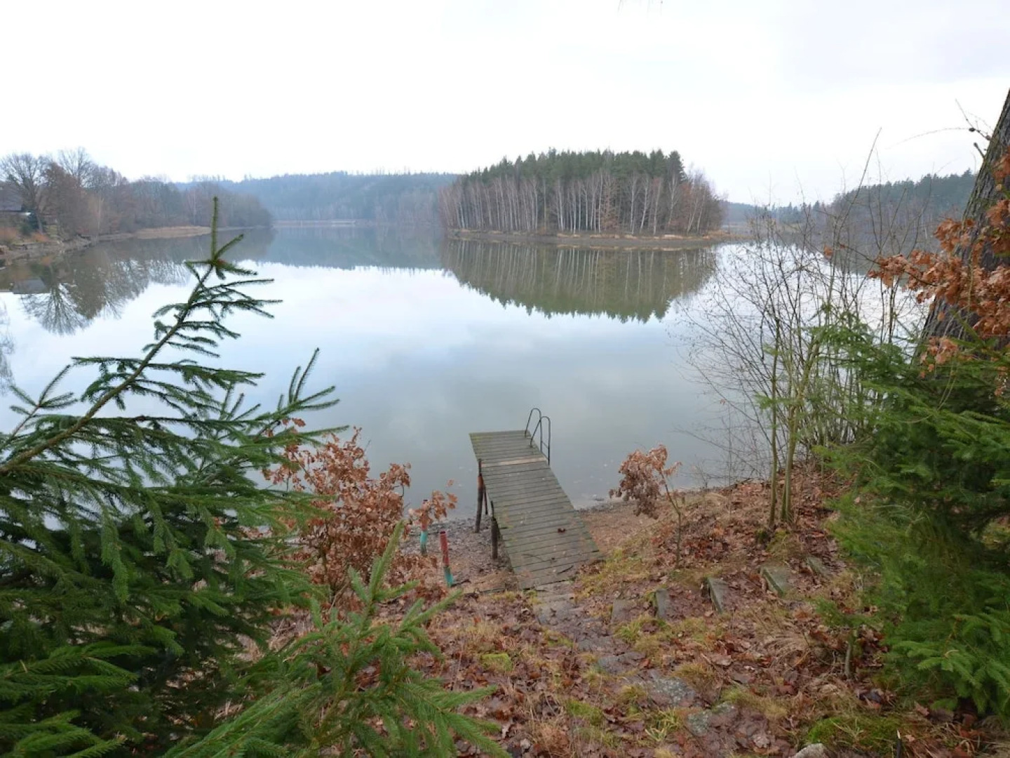 Charming Chalet in Cervená Recice With Fireplace