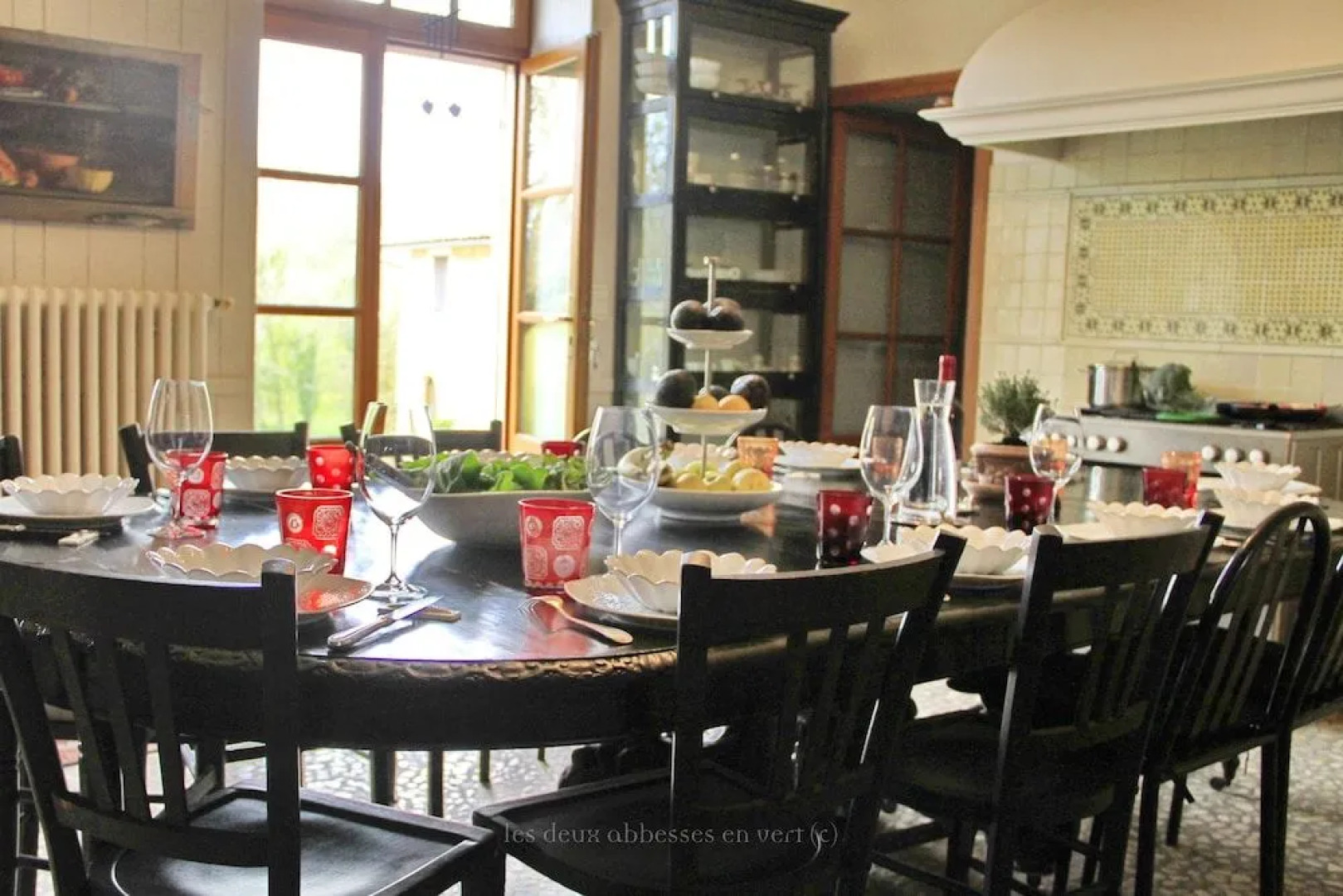 Les Deux Abbesses en Vert