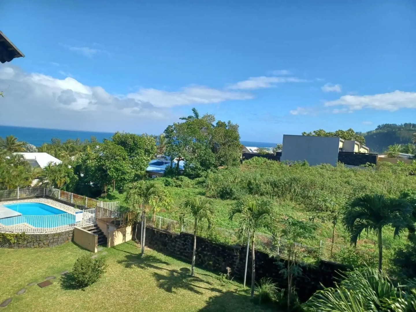 Les Chandels Appartement avec terrasse vue mer Manapany les bains