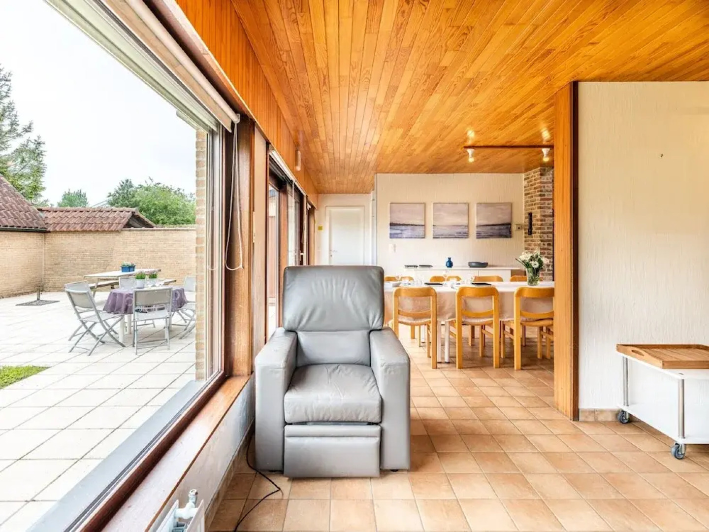 Villa in St-idesbald Near Sea Beach