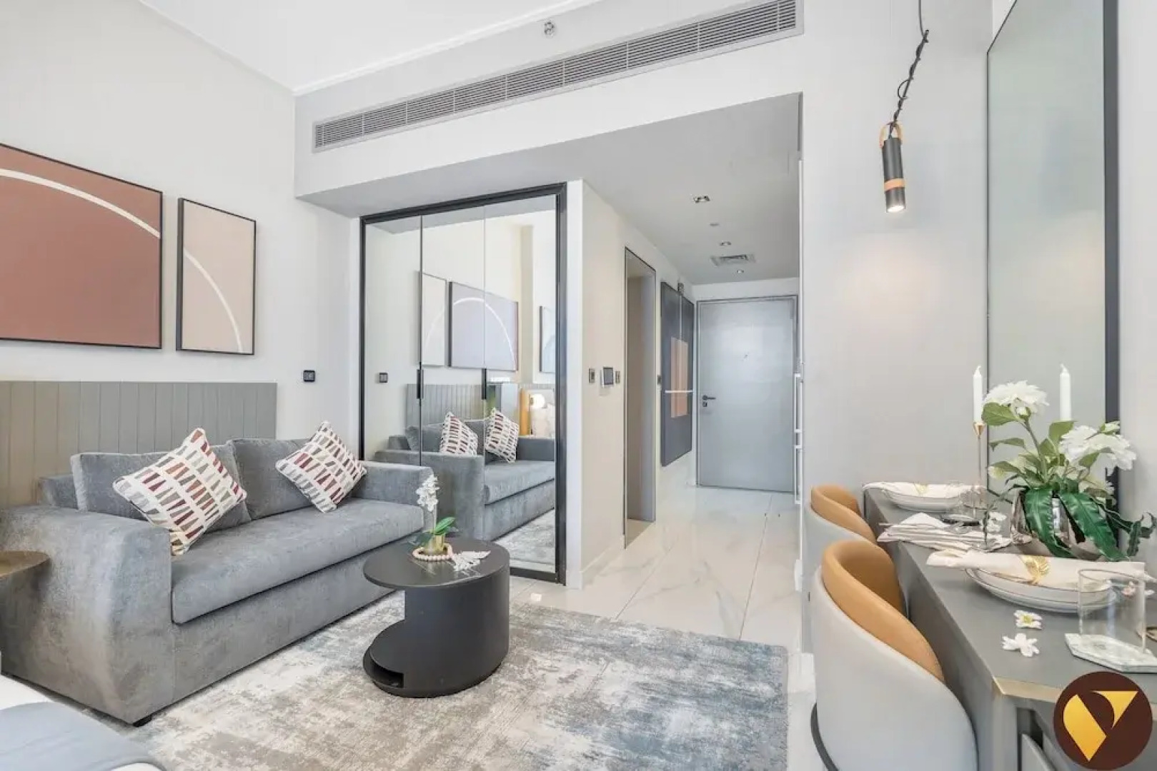 MAG318 Lux Burj Khalifa Walk Pool View