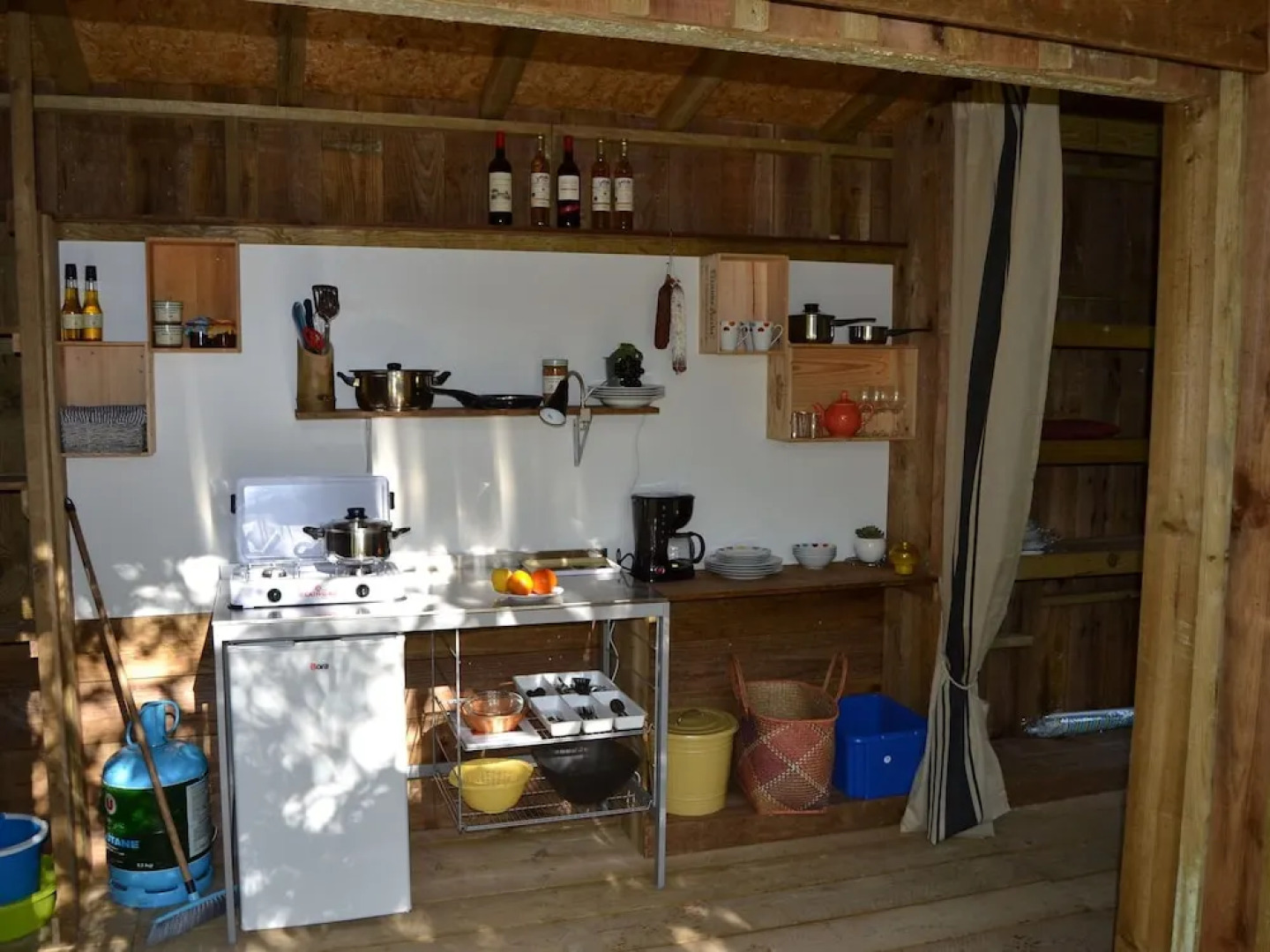 Comfortable Wooden Cottage Located in the Dordogne Region