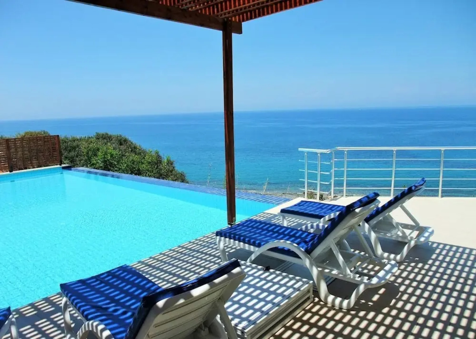 Coordinates are : 35.3480640, 33.5800703, Seacliff Villa, North Cyprus