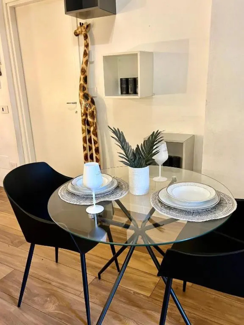 white home near Linate