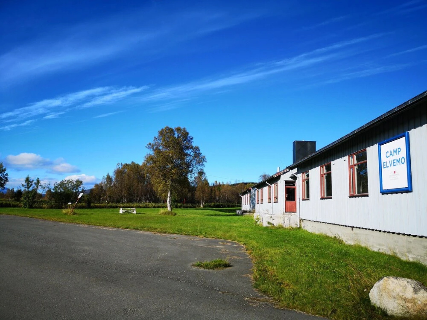 Camp Elvemo by Tjeldsundbrua