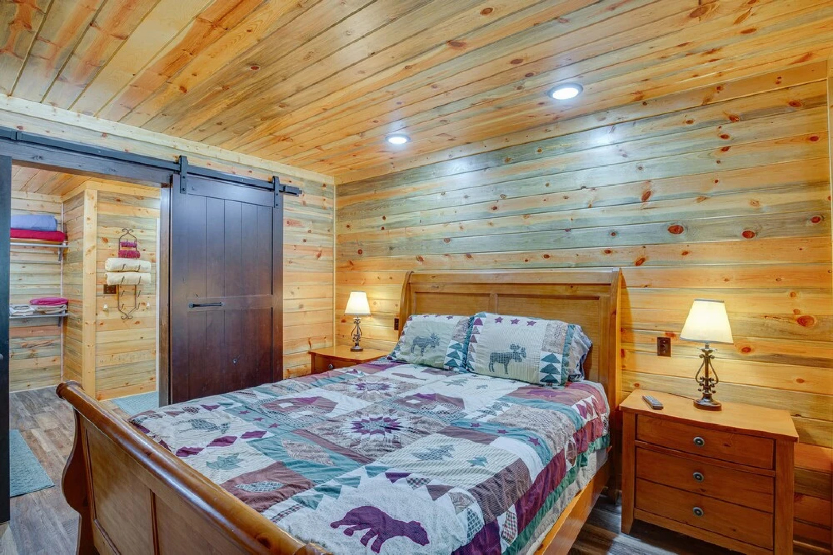 Fire Pit at Dog-friendly Countryside Quitman Cabin