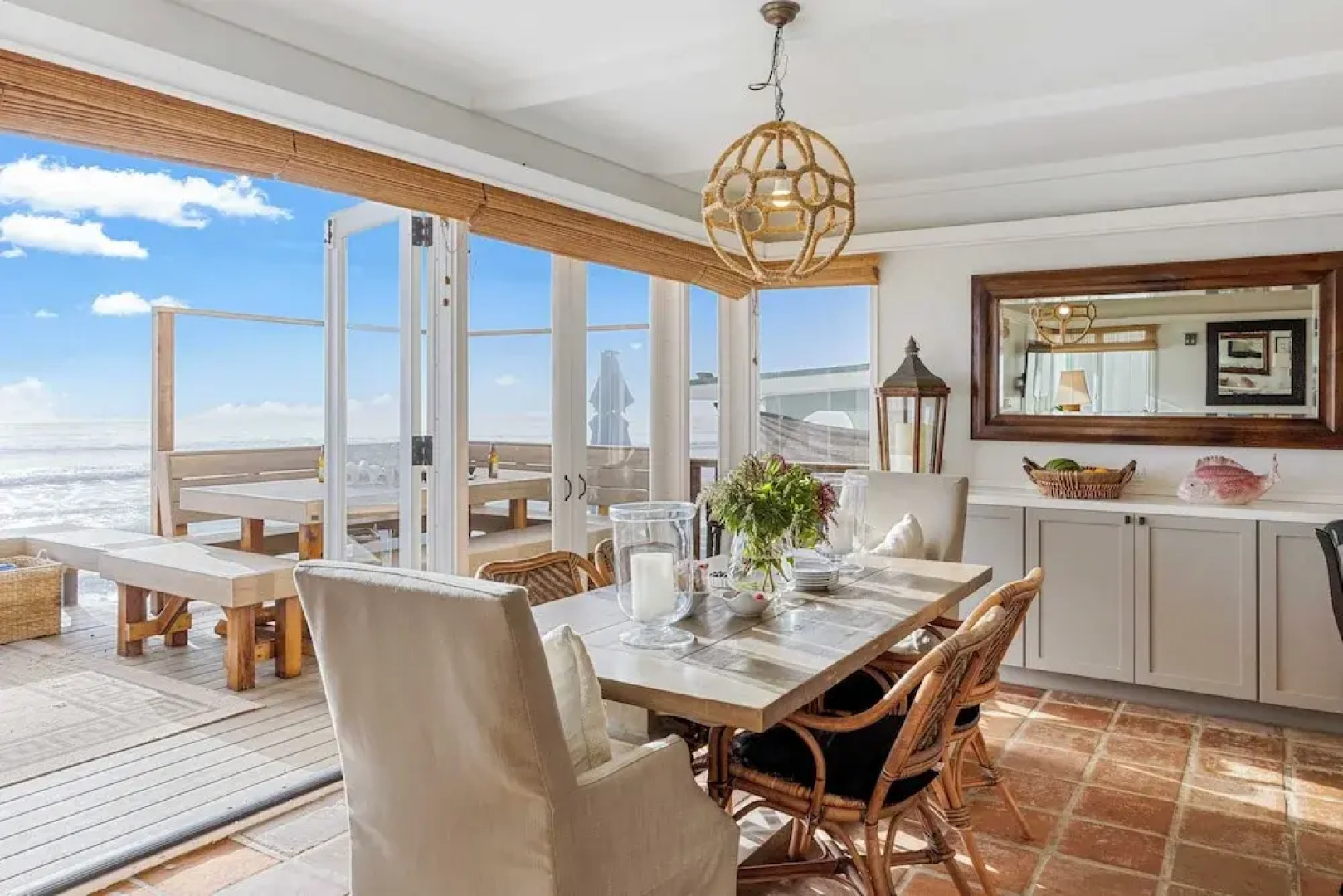 Unbeatable Beachfront Bliss w/ Ocean Views, Luxe Interiors & Patio Beach Road