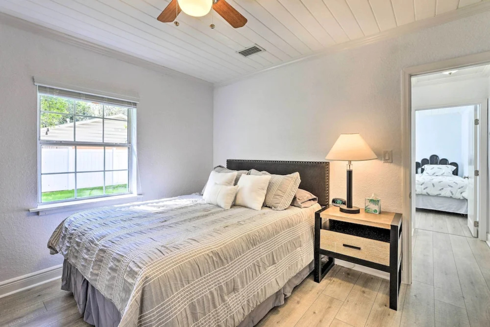 Chic Home w/ Fire Pit & Patio, Walk to Lake!