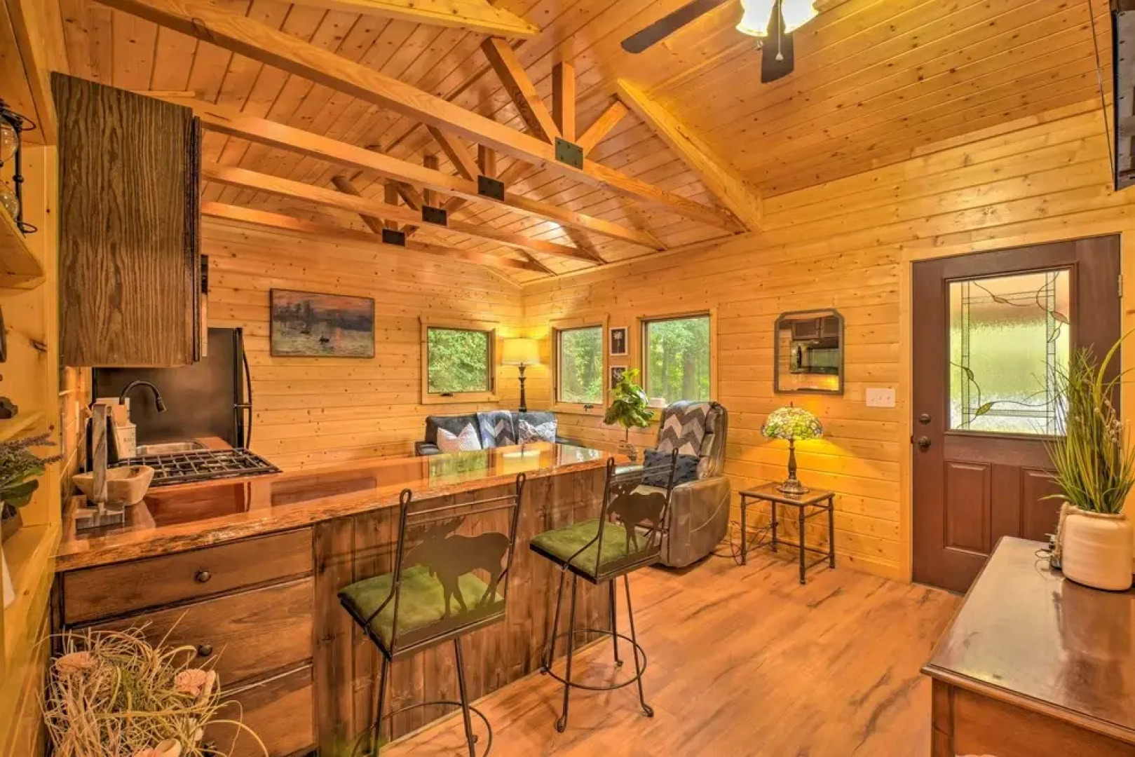 Clayton Retreat w/ Spacious Deck & Mtn Views!