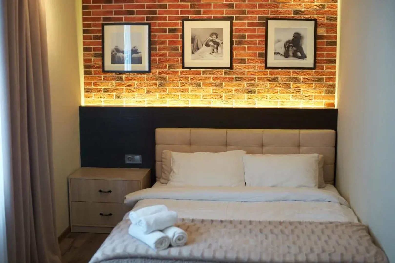 Apartment on Pobeda 4 with sauna