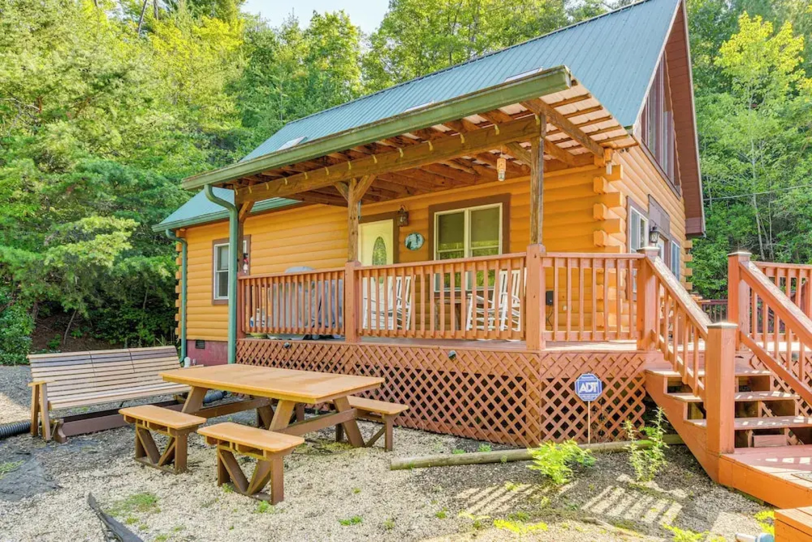 Bryson City Cabin Rental w/ Views & Hot Tub