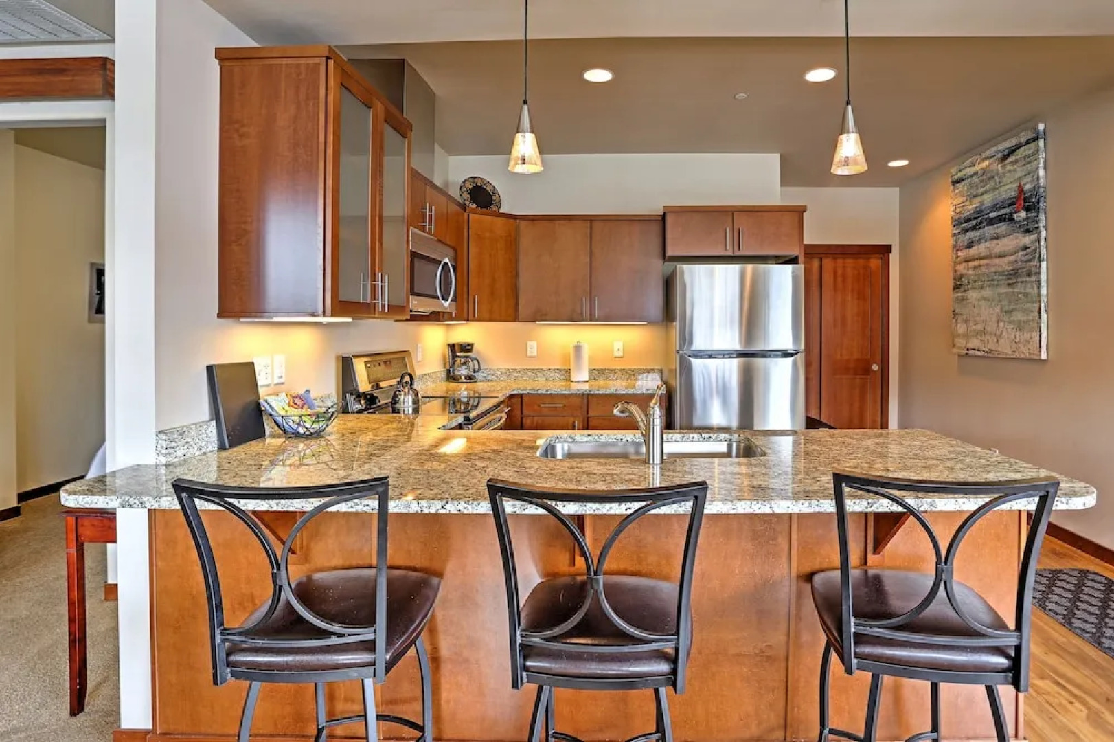 Marvelous Manson Condo, Steps to Lake Chelan Beach