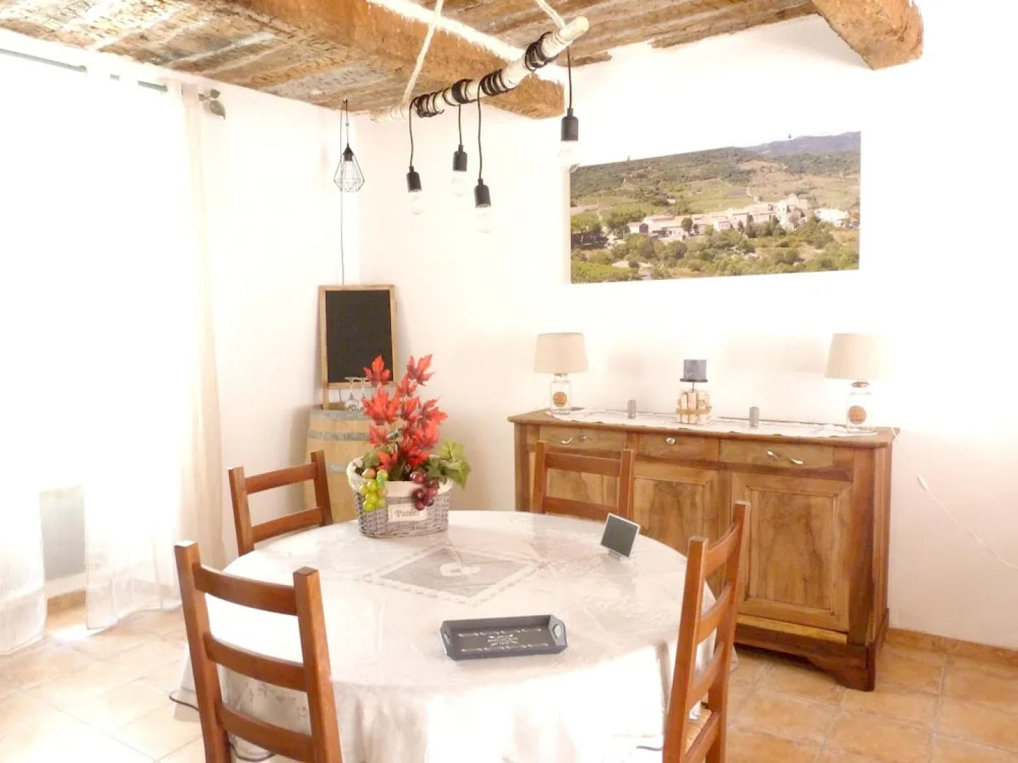 House With 3 Bedrooms in Quintillan, With Furnished Terrace and Wifi -