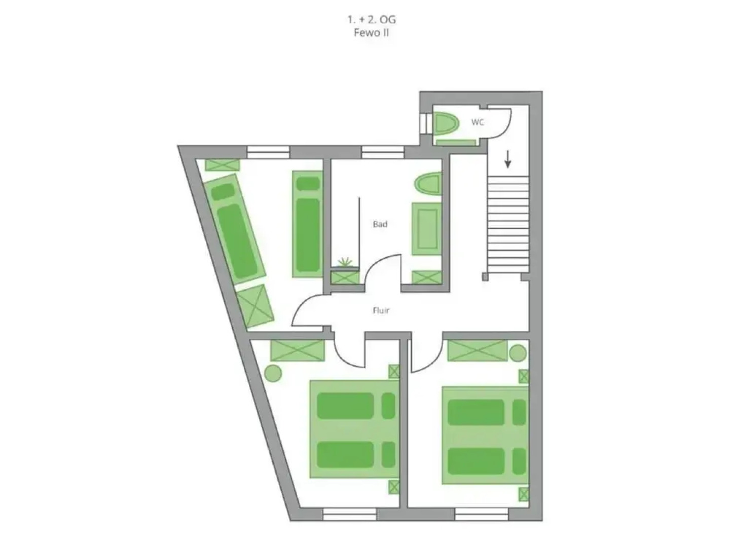 City Whispers 2 Comfortable Vacation Home