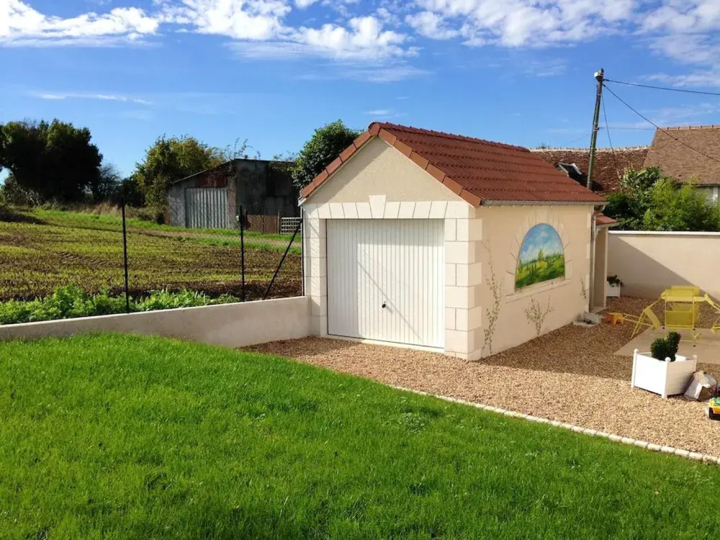 House With 2 Bedrooms in Saint Aignan, With Enclosed Garden and Wifi
