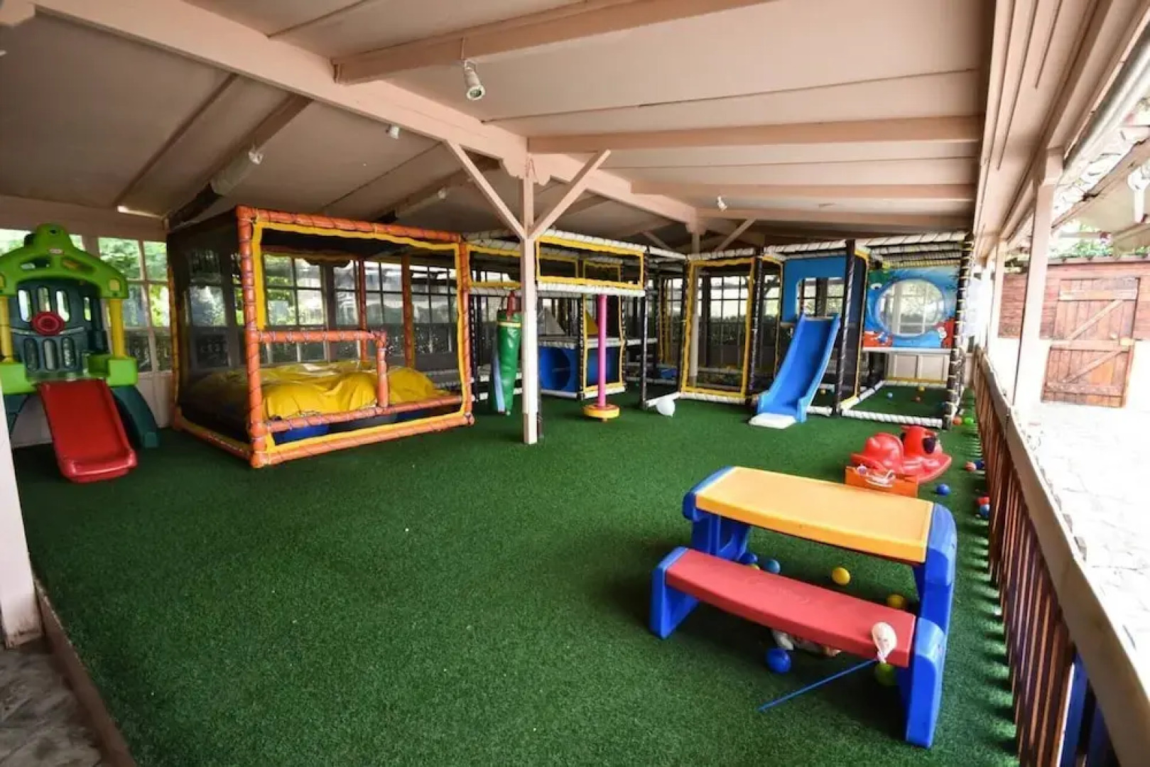 Villa in Malaki in Sea With Playground