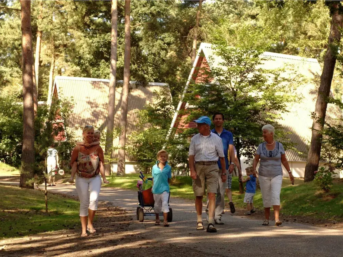 Ground Floor Chalet With Microwave in Natural Surroundings