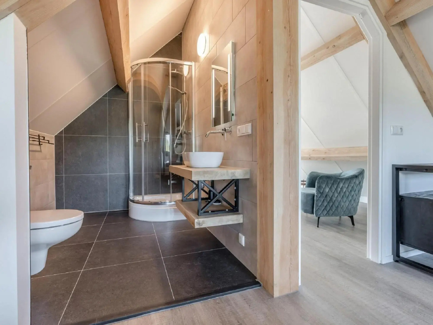 Beautiful house with air conditioning in a holiday park in Brabant