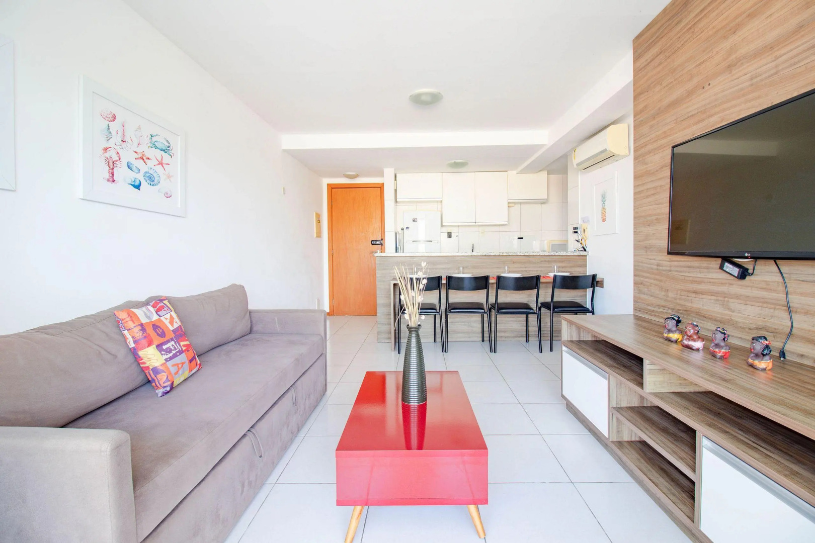 GB24 Apt 2 Quartos Pé na Areia - Paraíso dos Corais