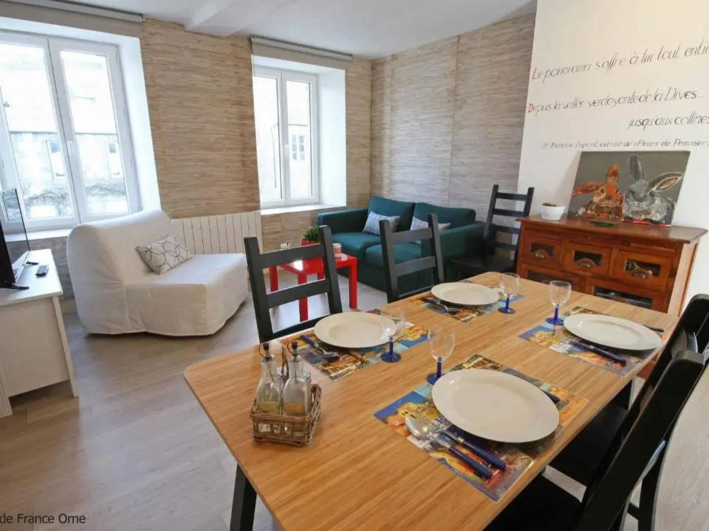 Appartement Ségrie-Fontaine, 2 pièces, 2 personnes - FR-1-497-93