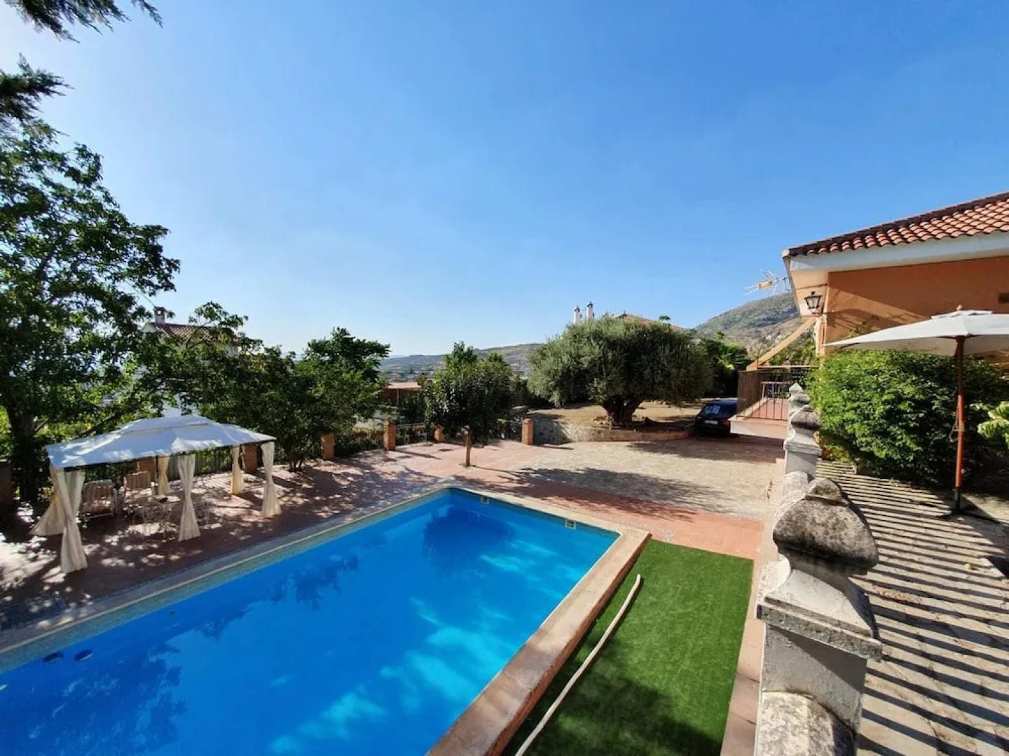 Villa With 2 Bedrooms in Alfacar, With Wonderful Mountain View, Private Pool, Furnished Terrace