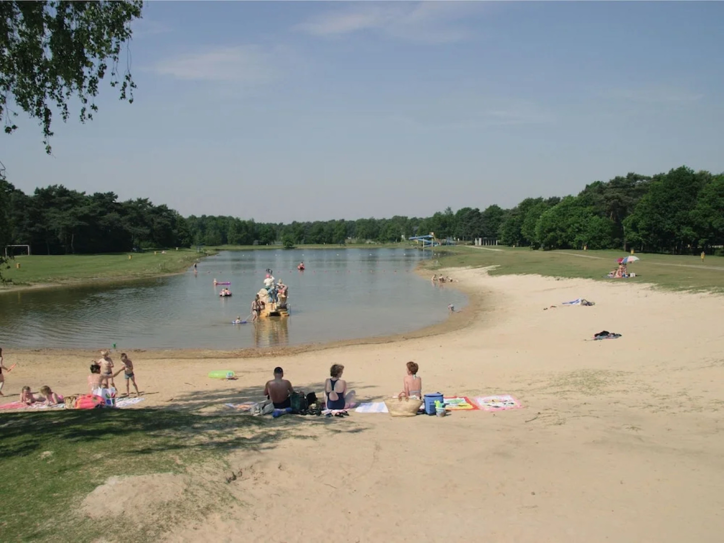 Ground Floor Chalet With Microwave in Natural Surroundings