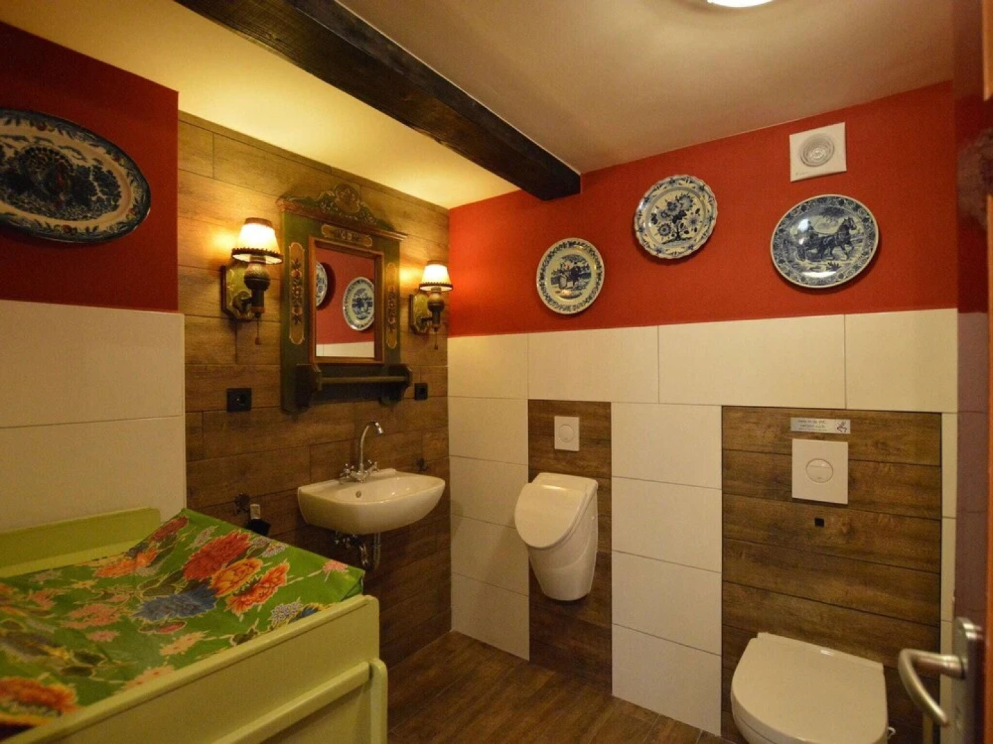 House Situated Peacefully on a Vast Green