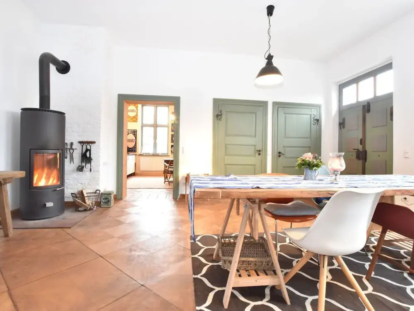 Charmante Wohnung mit Terrasse in Steffenshagen