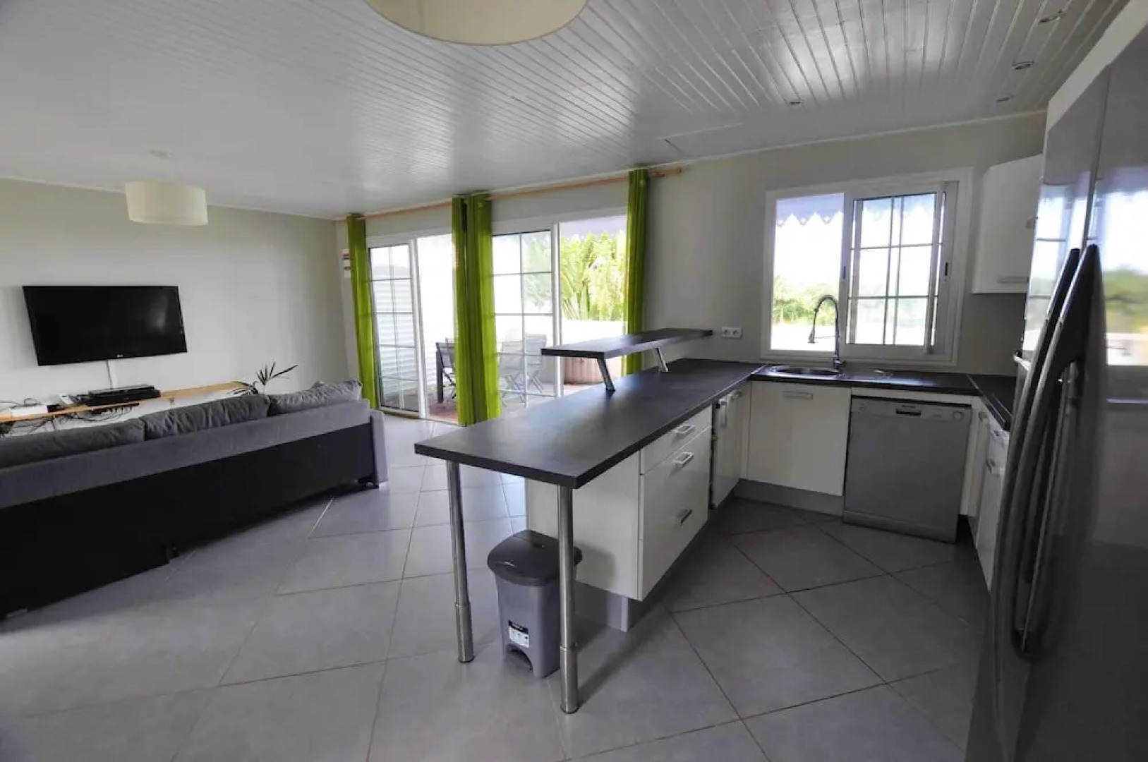 House With 2 Bedrooms in Sainte-marie, With Wonderful sea View, Shared Pool, Enclosed Garden