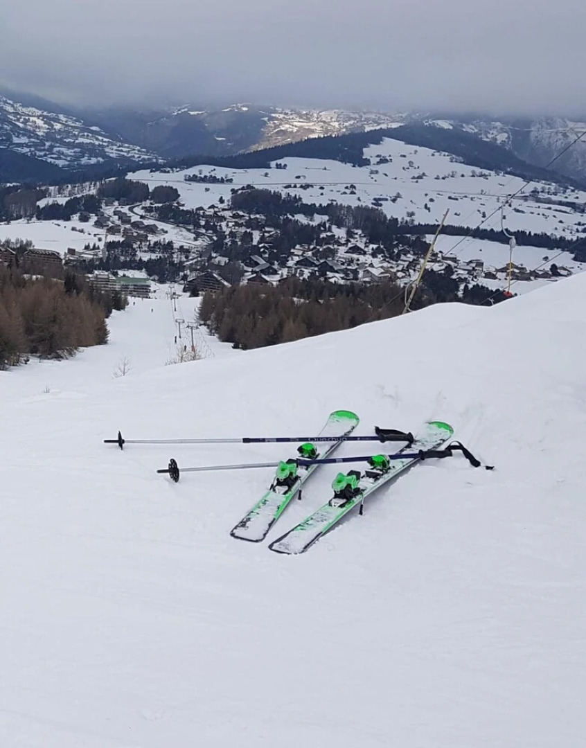 Apartment With one Bedroom in Le Dévoluy, With Wonderful Mountain View and Balcony