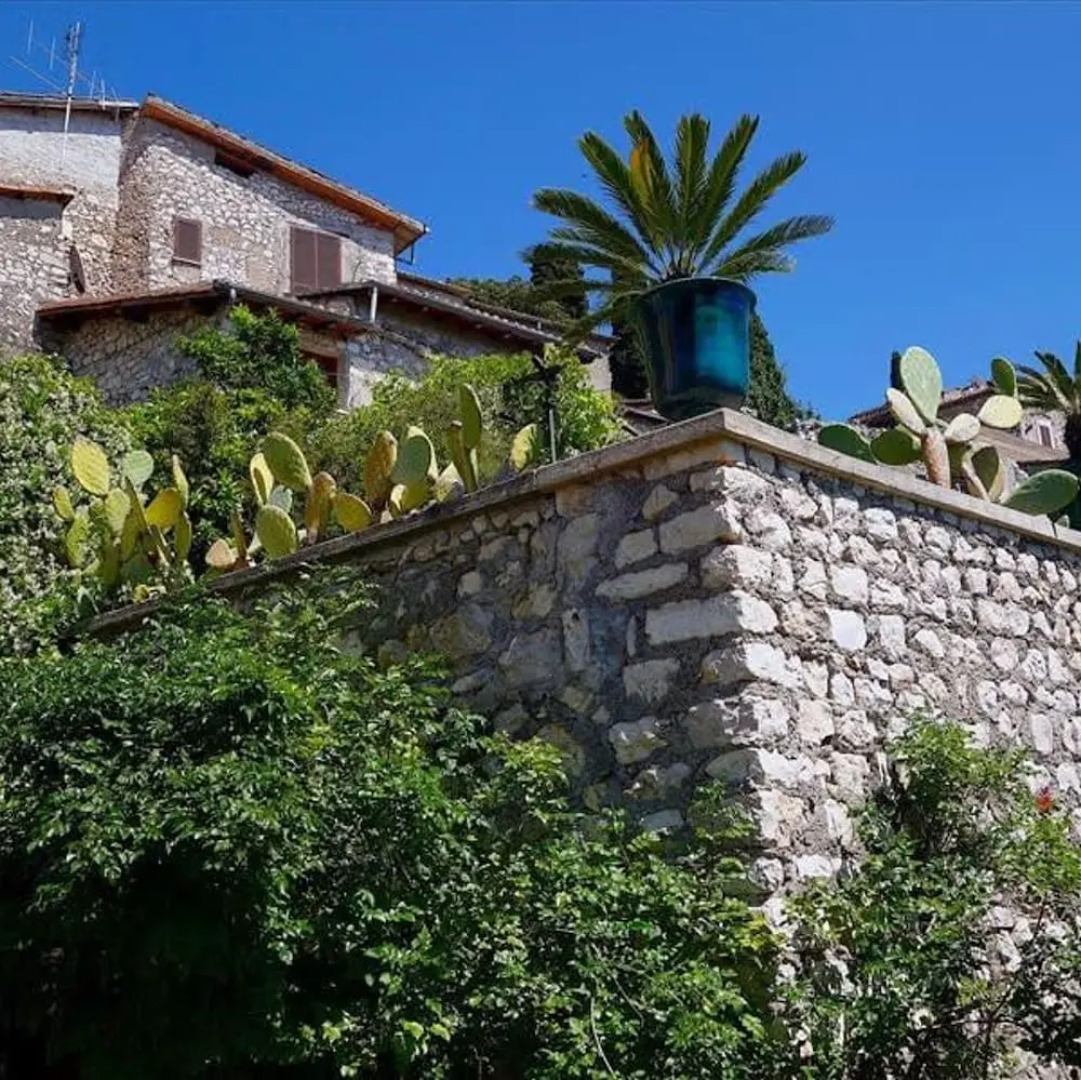 Sermoneta Historic Stone Village House With Pool in a Medieval Hill Town Close to Rome and Naples