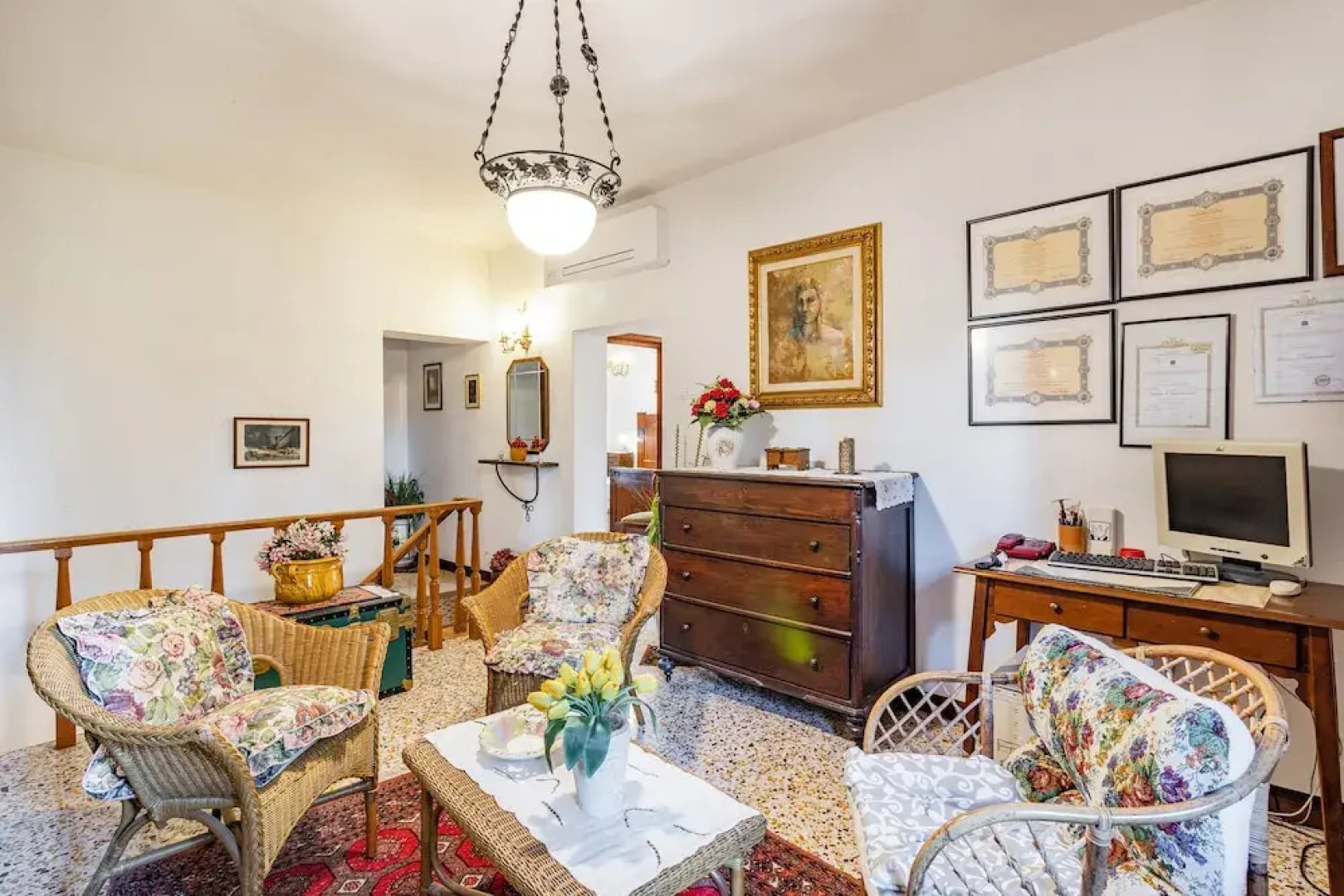 Villa Paola Private Pool Gym in Chianti