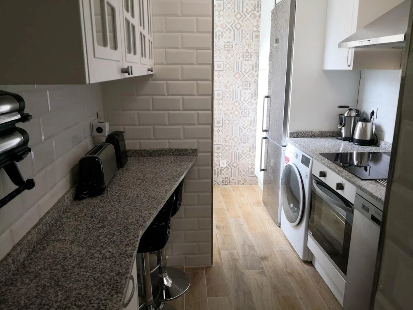 Apartment With 2 Bedrooms in Mogro, With Wonderful sea View, Furnished Terrace and Wifi Near the Beach