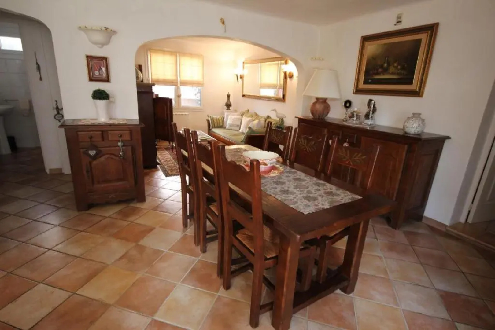 Bel Appartement climatisé de plain pied 80m de la mer grand séjour 2 chambres belle terrasse LXRM3