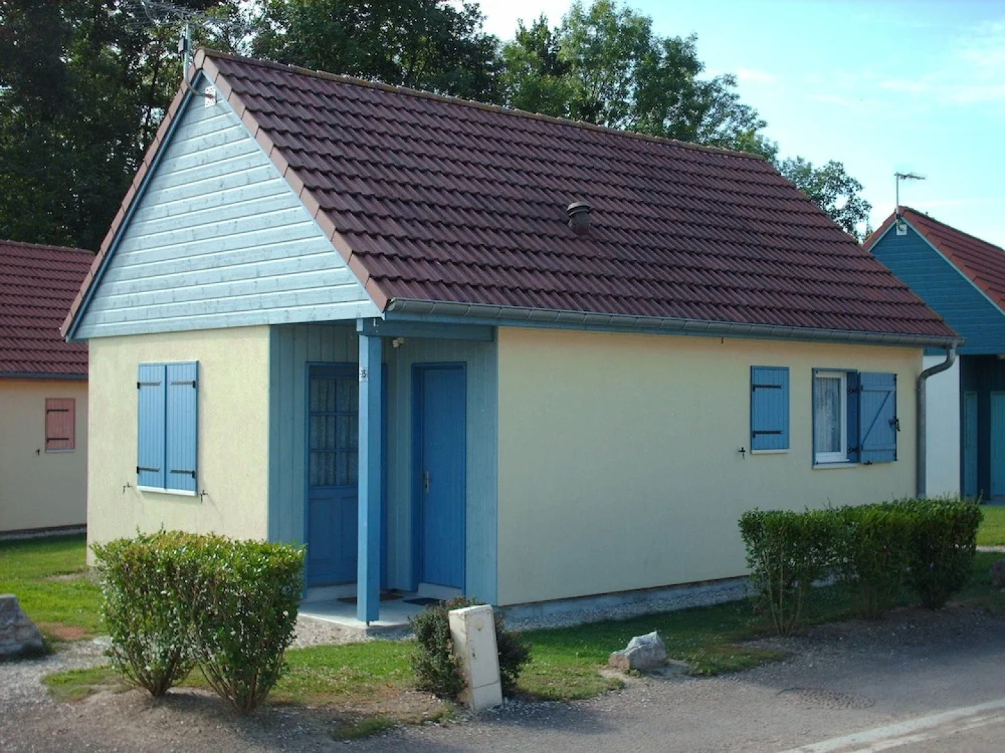 Semi-detached Chalet With a Terrace 100 m. From the Beach
