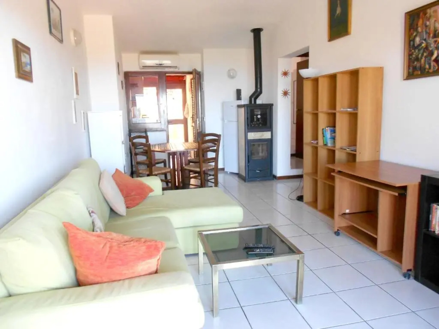 2 bedrooms house with sea view shared pool and furnished garden at Costa Paradiso 2 km away from the beach