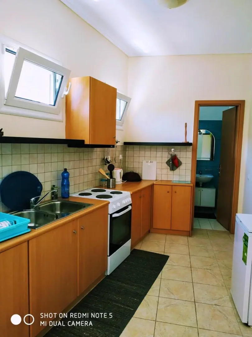 Studio in Lakka, With Wonderful sea View, Shared Pool and Furnished Terrace Near the Beach