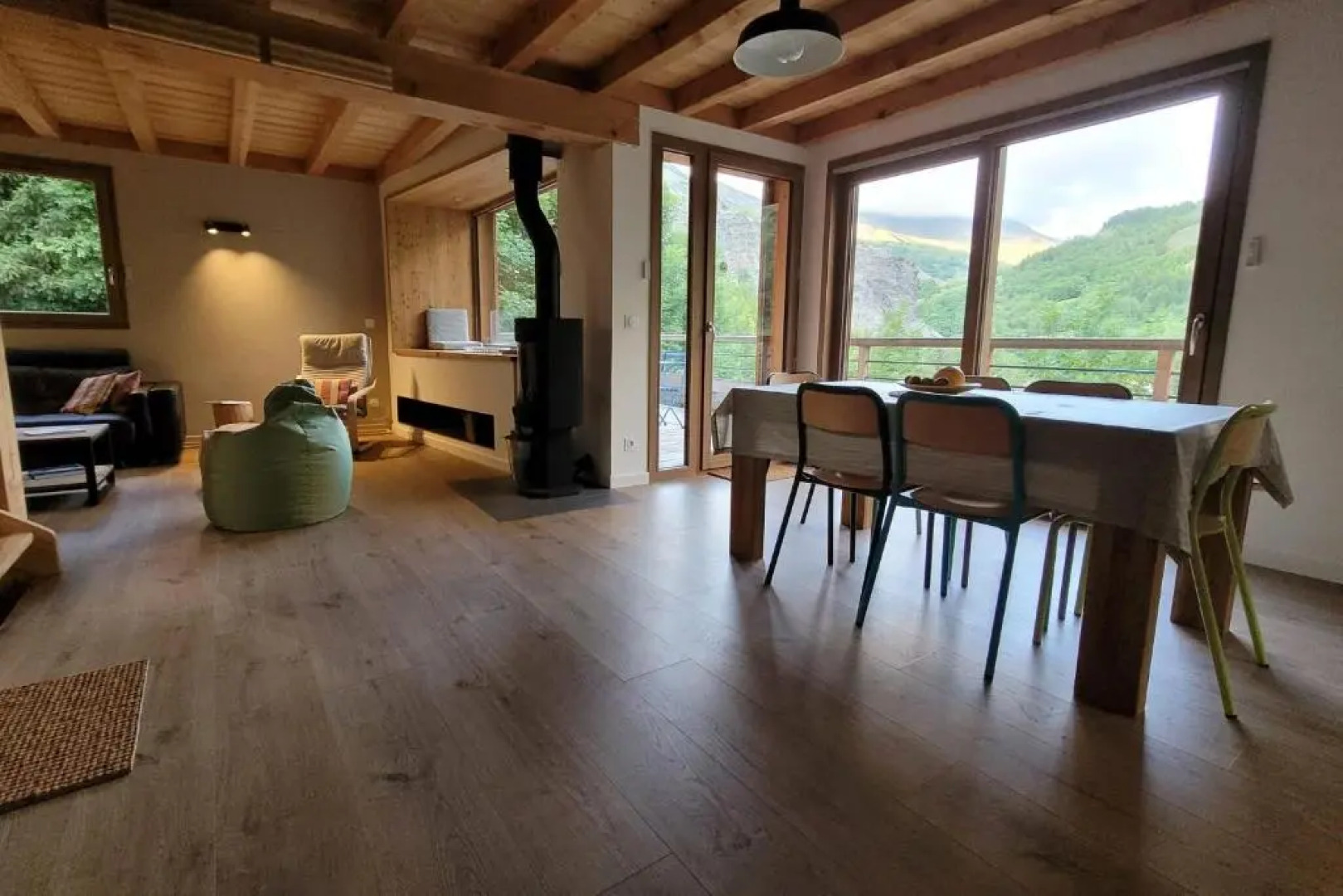 Chalet l'ecrin - New Chalet 6 pers with panoramic view of the Meije