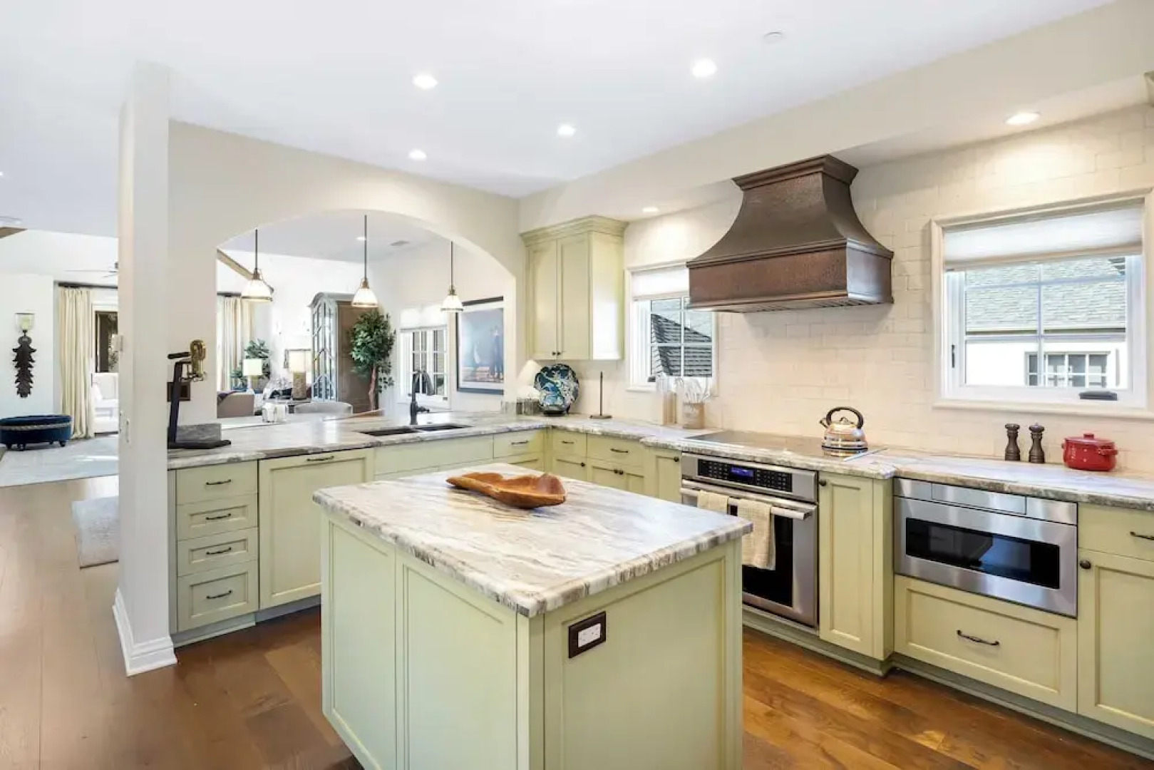 Seventh & Shore Stylish Seal Beach Home w/ Elevator, Fireplace + Bold Design